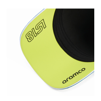 Aston Martin čepice baseballová kšiltovka Lance Stroll green F1 team 2026