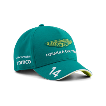 Czapka baseballowa męska zielona Team Aston Martin F1 2023