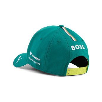 Aston Martin dětská čepice baseballová kšiltovka Fernando Alonso #14 green official Teamline Replica F1 Team 2026