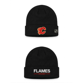 Calgary Flames zimní čepice Authentic Pro A/Cap Cuffed Beanie