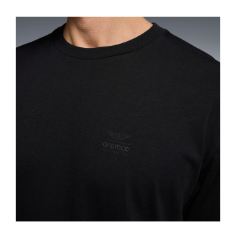 Aston Martin pánské tričko Stealth black F1 Team 2026