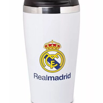 Real Madrid cestovní hrnek Vaso white