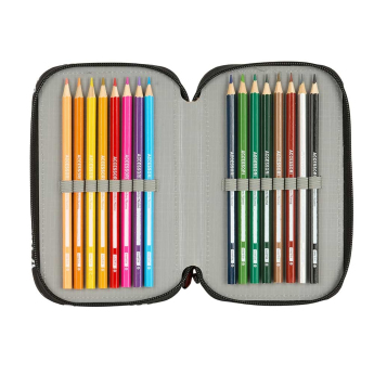 FC Barcelona trojitý penál full 25/26 black