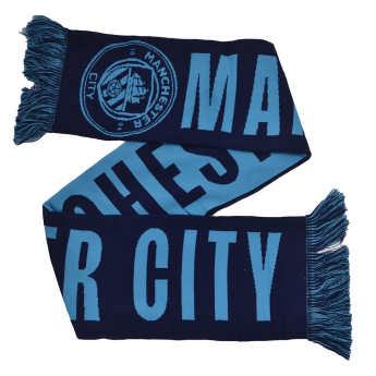 Manchester City zimní šála Wordmark