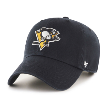 Pittsburgh Penguins čepice baseballová kšiltovka 47 Cleanup Blk