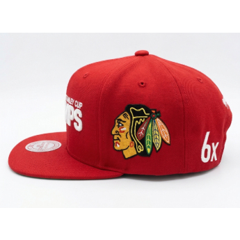 Chicago Blackhawks čepice flat kšiltovka Winners Circle Snapback red