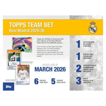 Real Madrid set karet Team 2025/26
