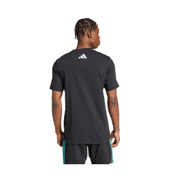 Mercedes AMG Petronas pánské tričko Logo black F1 Team 2025