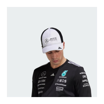 Mercedes AMG Petronas čepice baseballová kšiltovka Logo Trucker white F1 Team 2025