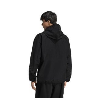 Mercedes AMG Petronas pánská bunda s kapucí Stealth black F1 Team 2026