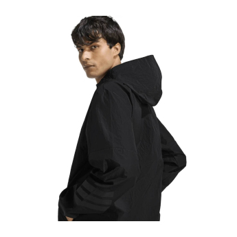 Mercedes AMG Petronas pánská bunda s kapucí Stealth black F1 Team 2026