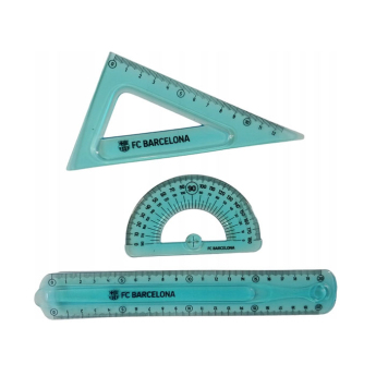 FC Barcelona pravítko set 3pcs