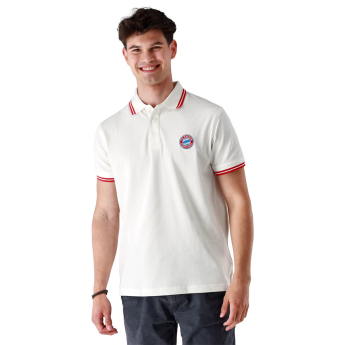 Bayern Mnichov pánské polo tričko Essential white