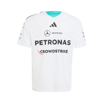 Mercedes AMG Petronas dětské tričko white official Teamline Replica F1 Team 2026