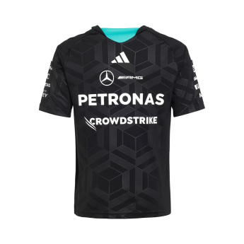 Mercedes AMG Petronas dětské tričko black official Teamline Replica F1 Team 2026