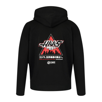 Haas F1 pánská mikina s kapucí Godzilla black F1 Team 2026