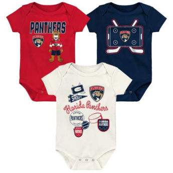 Florida Panthers dětské body Littlest Player 3Pk Creeper Se