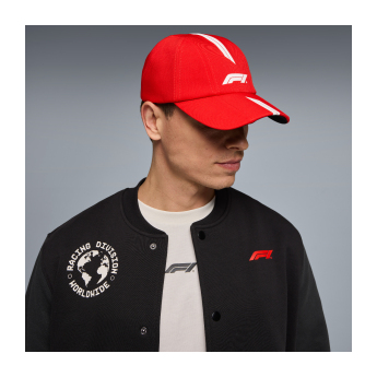 Formule 1 čepice baseballová kšiltovka Racing Line red 2026