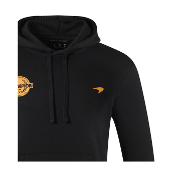 Mclaren Honda pánská mikina s kapucí Lando Norris Champion black F1 Team 2025