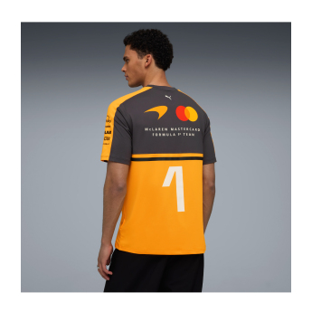 Mclaren Honda pánské tričko Lando Norris #1 official Teamline Replica F1 Team 2026