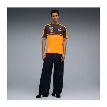 Mclaren Honda pánské tričko Oscar Piastri #81 official Teamline Replica F1 Team 2026