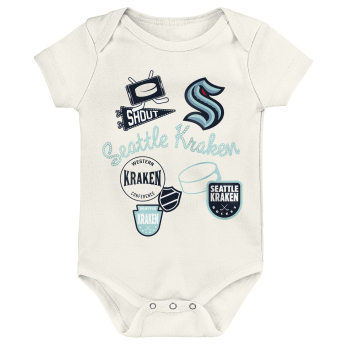 Seattle Kraken dětské body Littlest Player 3Pk Creeper Se