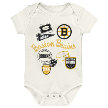 Boston Bruins dětské body Littlest Player 3Pk Creeper Se