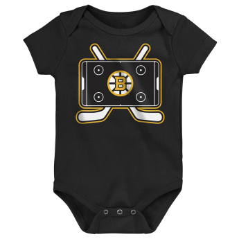 Boston Bruins dětské body Littlest Player 3Pk Creeper Se