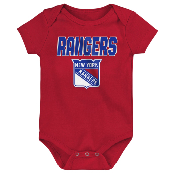 New York Rangers dětské body Littlest Player 3Pk Creeper Se