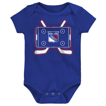 New York Rangers dětské body Littlest Player 3Pk Creeper Se