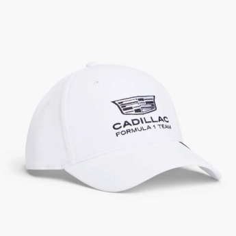 Cadillac F1 čepice baseballová kšiltovka official Teamline Replica white F1 Team 2026