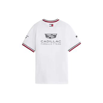 Cadillac F1 pánské tričko Valtteri Bottas #77 official Teamline Replica white F1 Team 2026