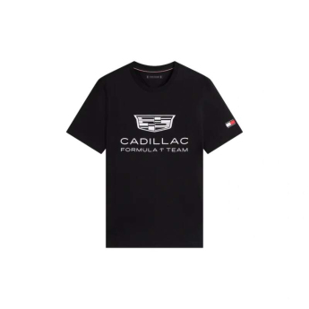Cadillac F1 pánské tričko Logo black F1 Team 2026