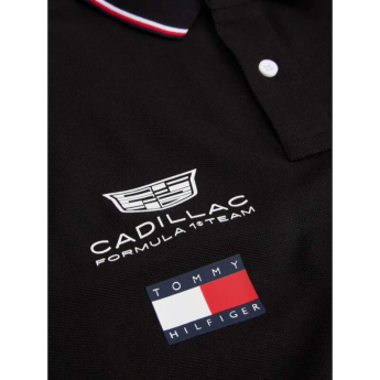 Cadillac F1 pánské polo tričko official Teamline Replica black F1 Team 2026