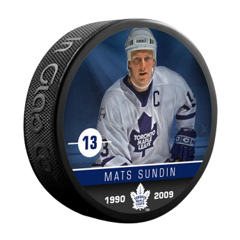 Toronto Maple Leafs puk Mats Sundin #13 Souvenir Collector