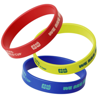 MS 2026 (World Cup) sada 3 náramků Silicone