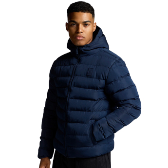 FC Liverpool pánská zimní bunda Puffa navy