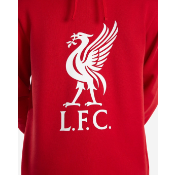FC Liverpool pánská mikina s kapucí Liverbird red