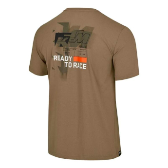 Red Bull KTM pánské tričko logo adventure brown 2026