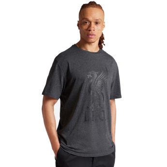 FC Liverpool pánské tričko Liverbird charcoal