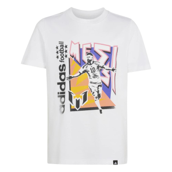 Dětské tričko MESSI Graphic Fun white