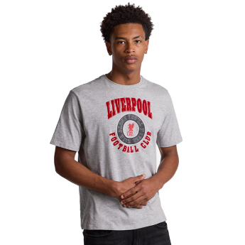 FC Liverpool pánské tričko Collegiate grey