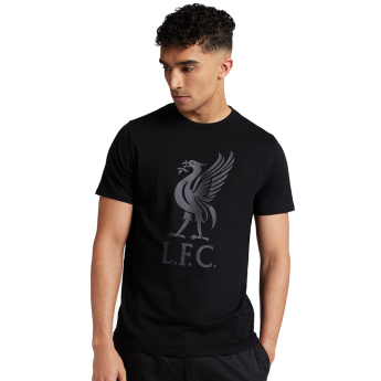 FC Liverpool pánské tričko Liverbird black