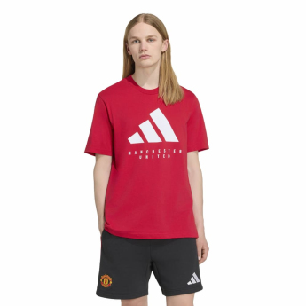 Manchester United pánské tričko Graphic red