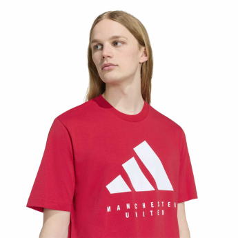Manchester United pánské tričko Graphic red