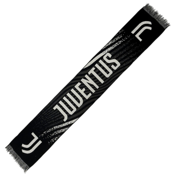 Juventus Turín šátek Text black