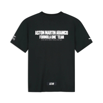 Aston Martin pánské tričko Lance Stroll Canada GP black F1 Team 2026