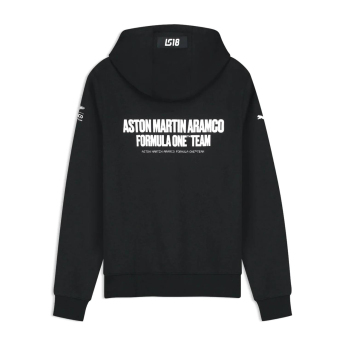 Aston Martin pánská mikina s kapucí Lance Stroll Canada GP black F1 Team 2026