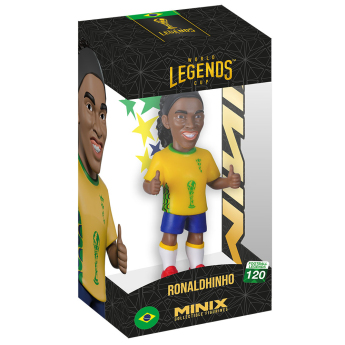 Fotbalové reprezentace figurka MINIX Legends Brazil Ronaldinho