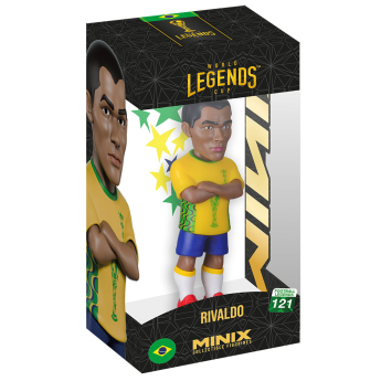 Fotbalové reprezentace figurka MINIX Legends Brazil Rivaldo